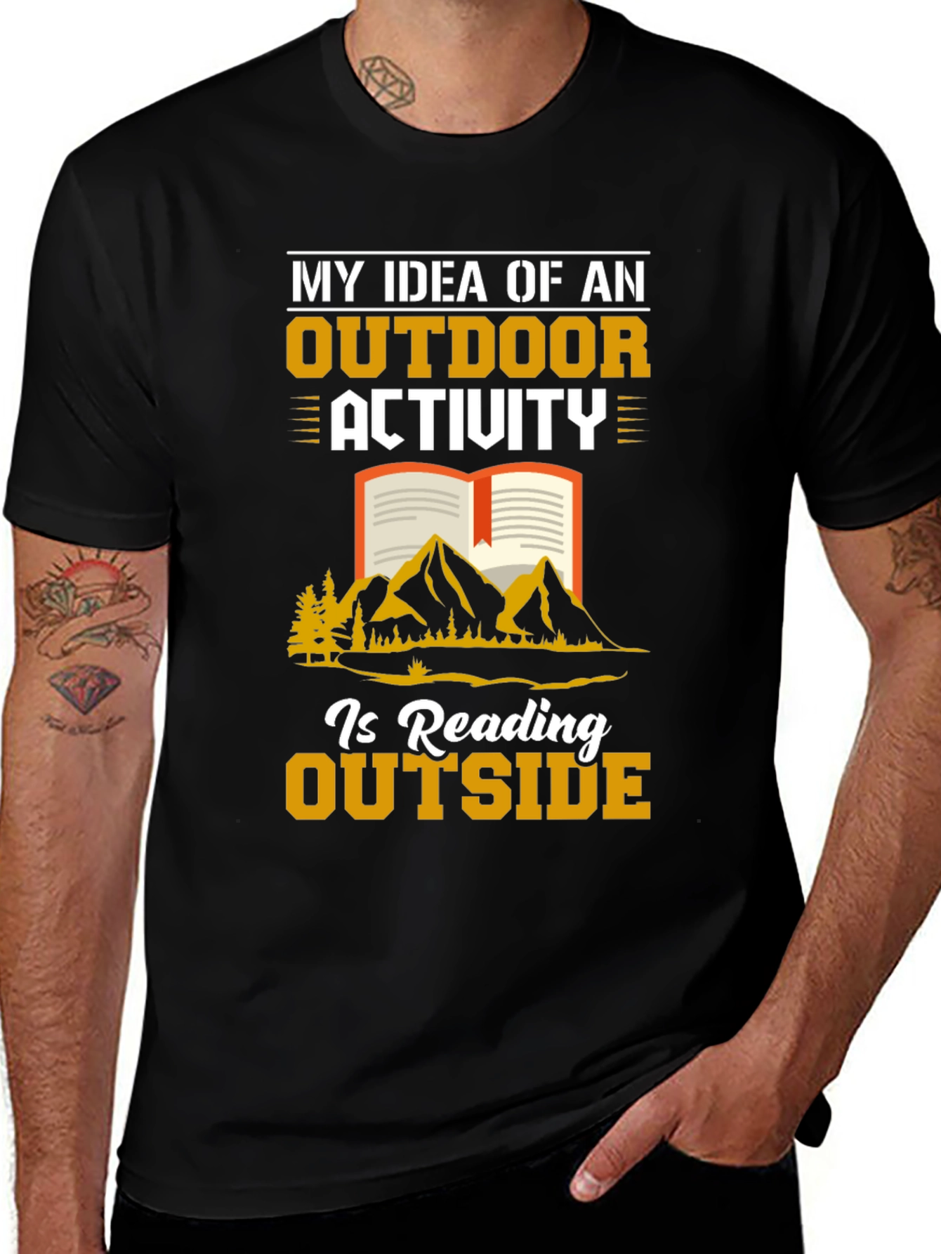 Outdoor Activity Reading T-Shirt