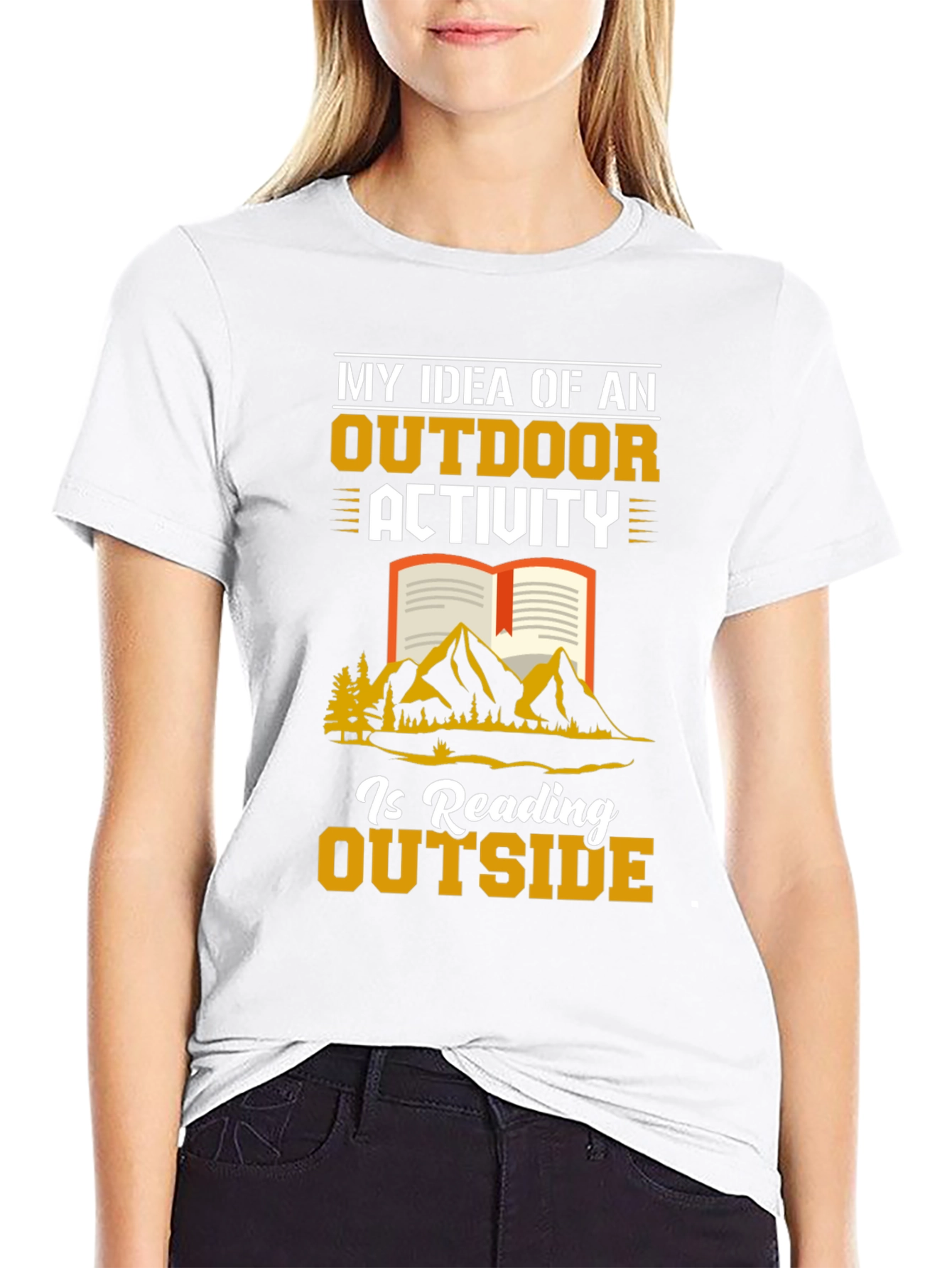 Outdoor Activity Reading T-Shirt