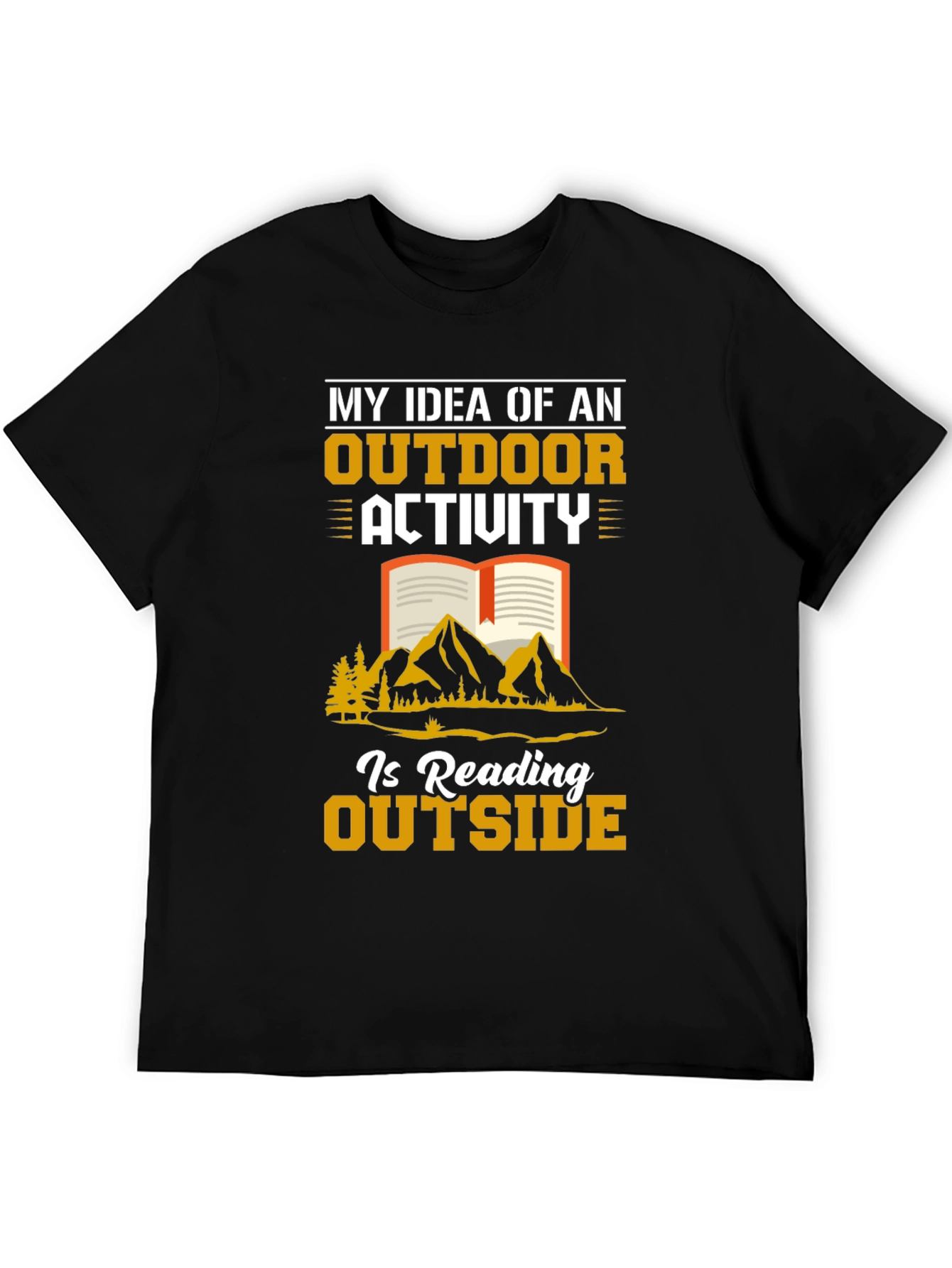Outdoor Activity Reading T-Shirt