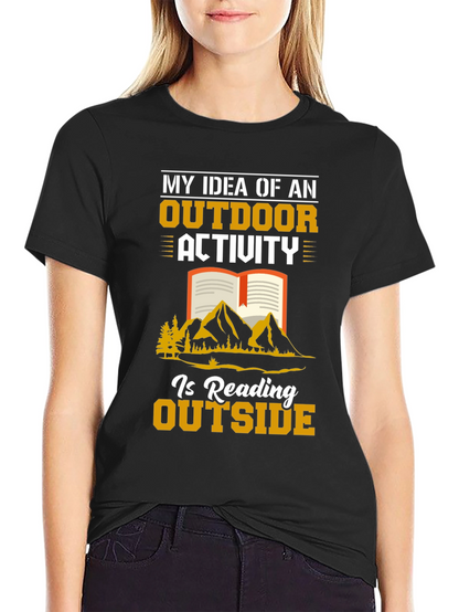 Outdoor Activity Reading T-Shirt