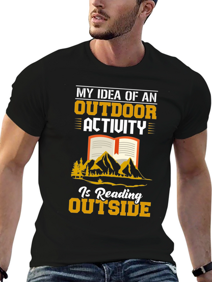Outdoor Activity Reading T-Shirt
