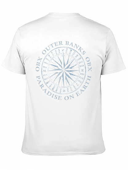 OBX Outer Banks Compass Black T-Shirt