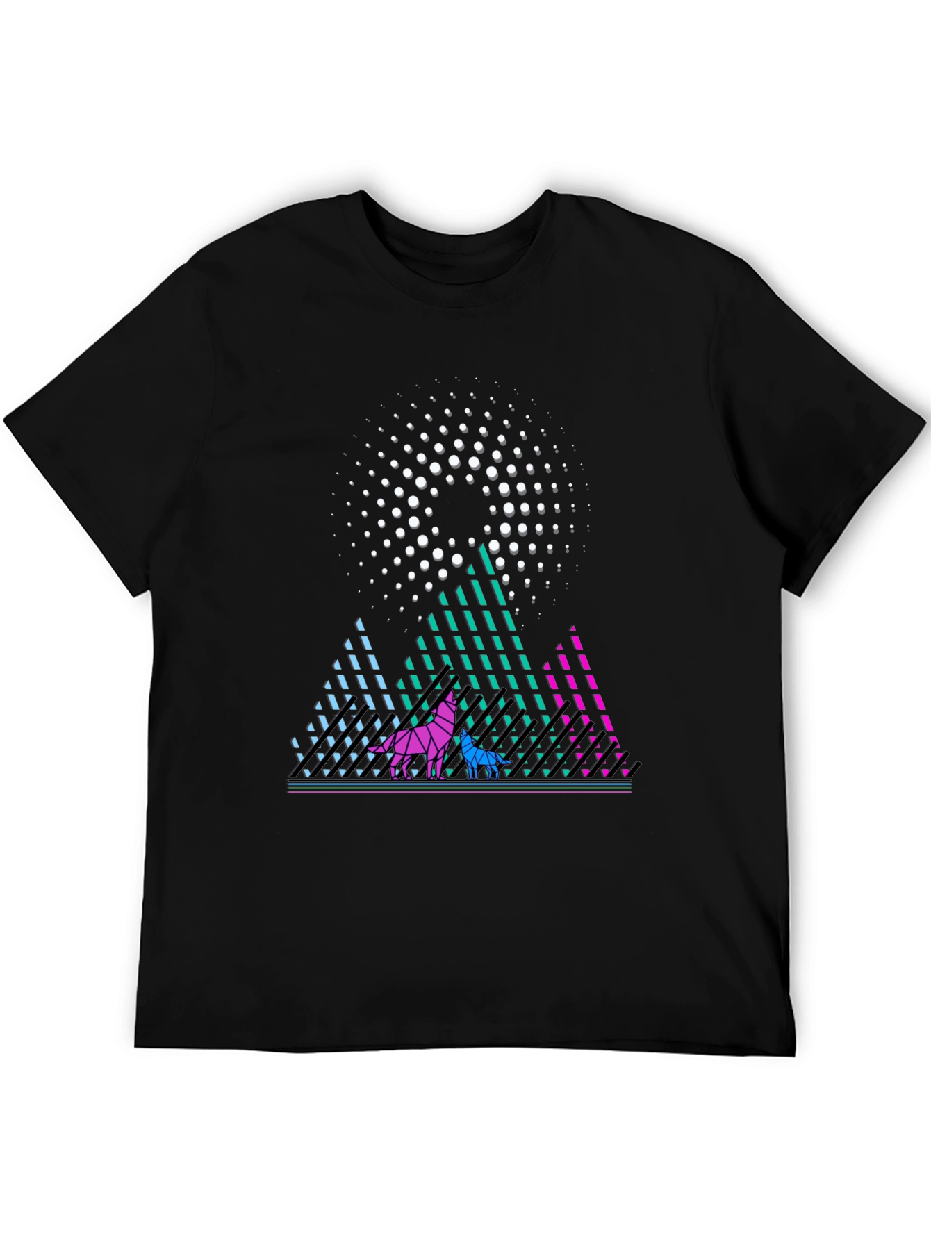 Geometric Wolves T-Shirt