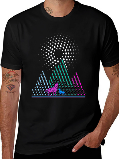 Geometric Wolves T-Shirt