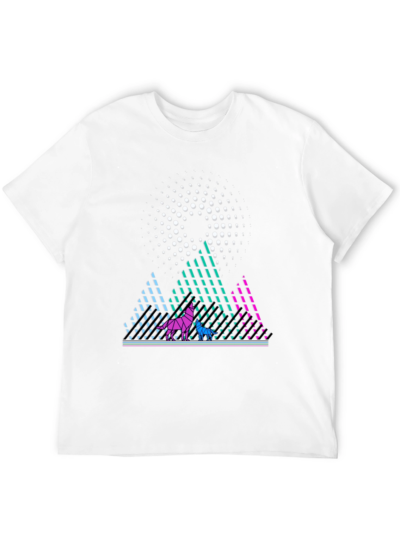 Geometric Wolves T-Shirt