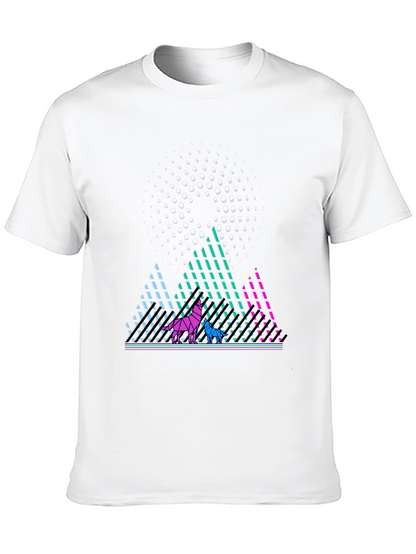 Geometric Wolves T-Shirt