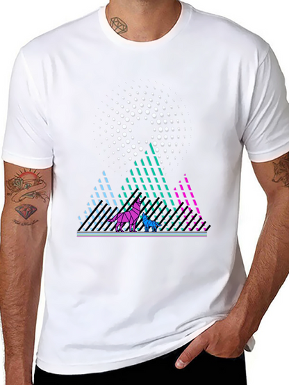 Geometric Wolves T-Shirt