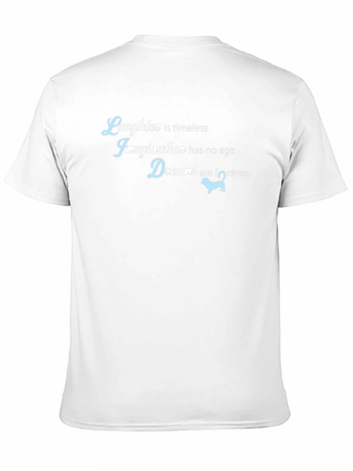 Laughter Imagination Dreams Mens Graphic Tee
