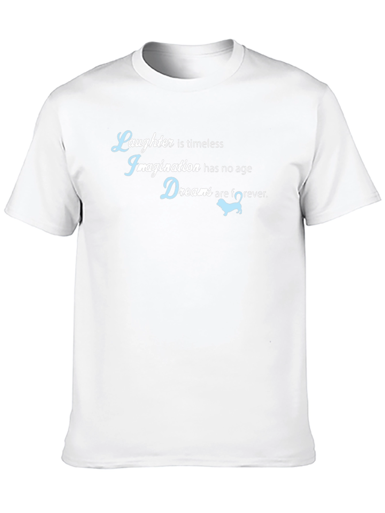 Laughter Imagination Dreams Mens Graphic Tee