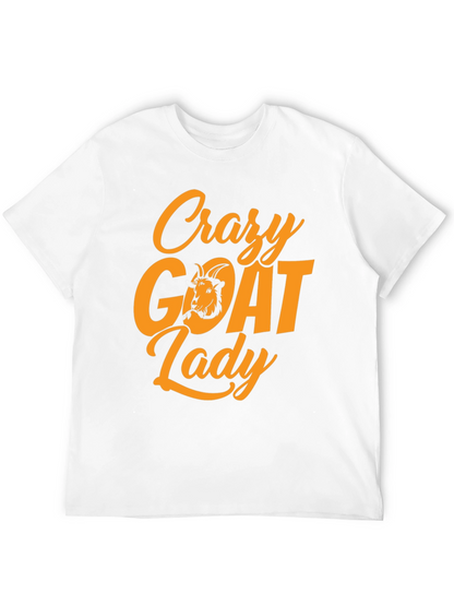 Crazy Goat Lady T-Shirt - Black Tee
