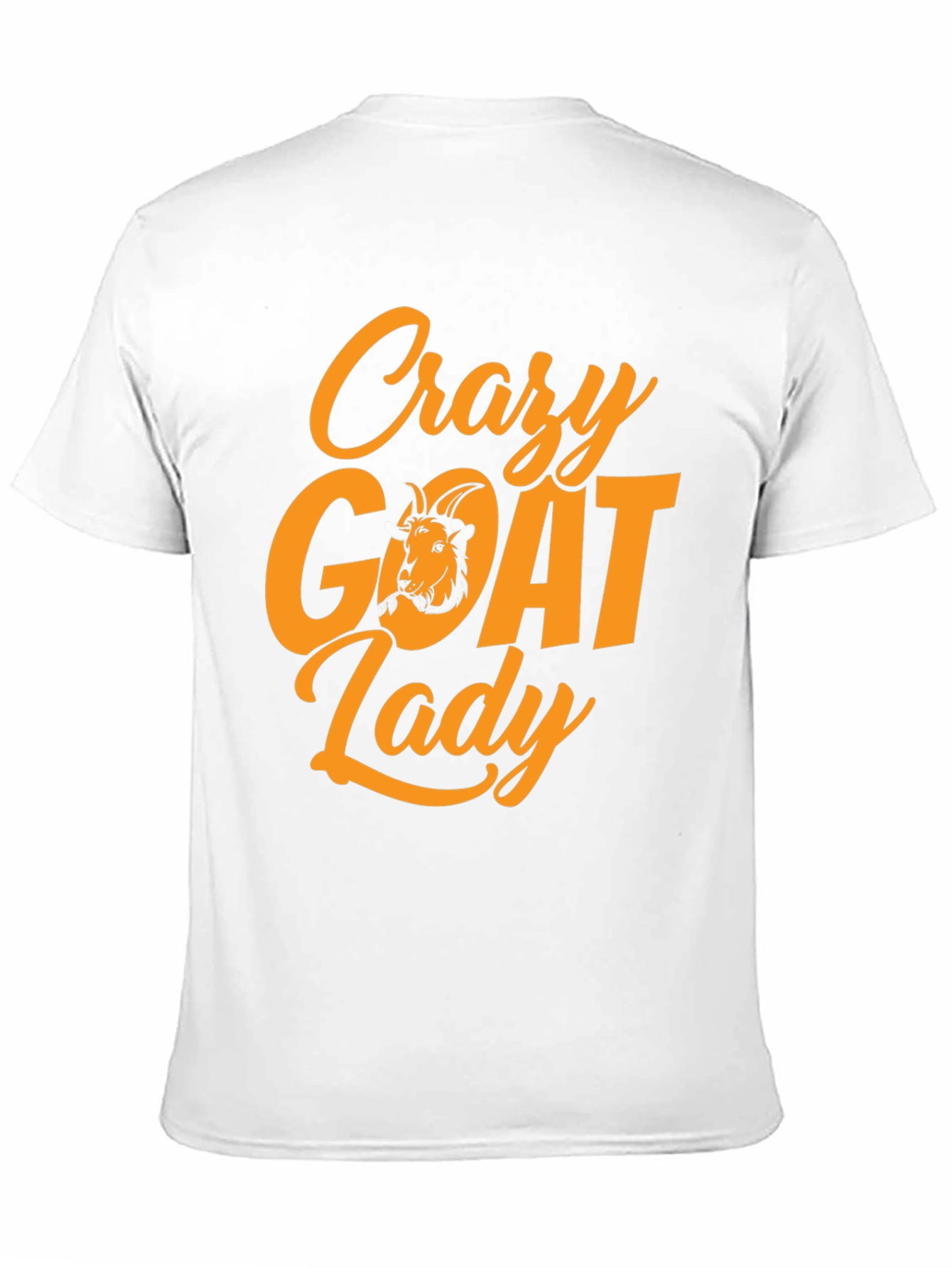 Crazy Goat Lady T-Shirt - Black Tee