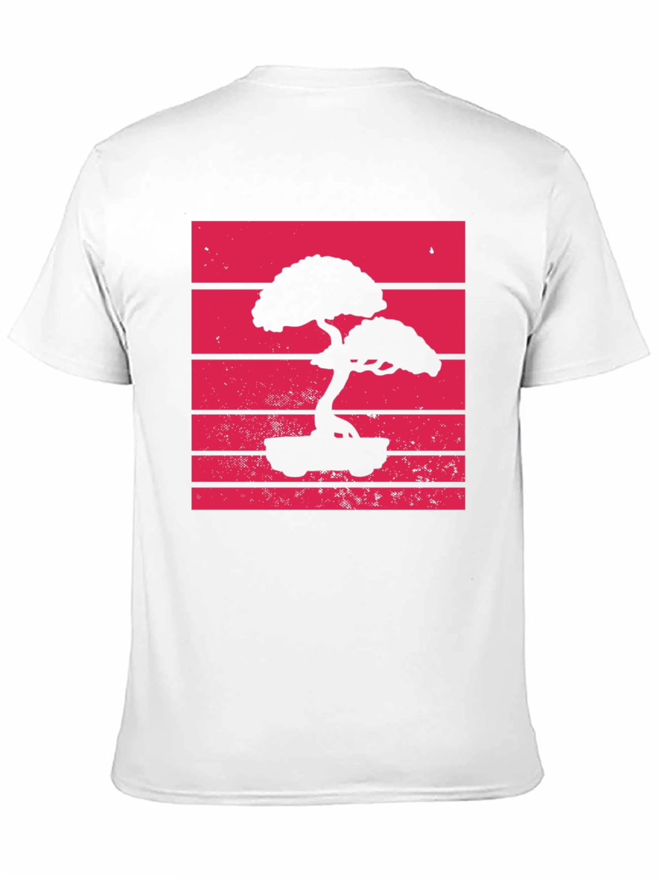 Bonsai Tree Silhouette Graphic Tee