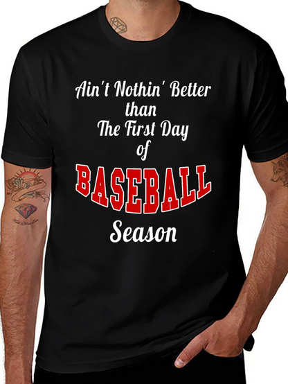 Baseball Season T-Shirt - Aint Nothin Better