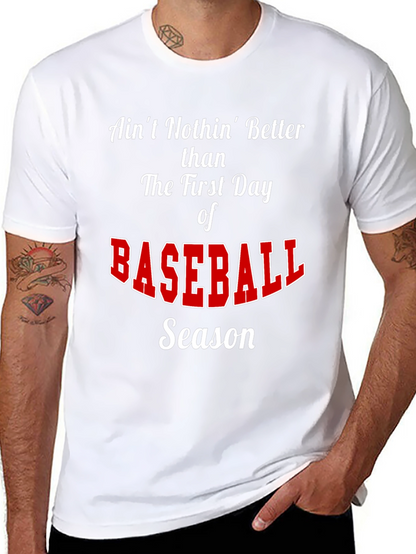 Baseball Season T-Shirt - Aint Nothin Better