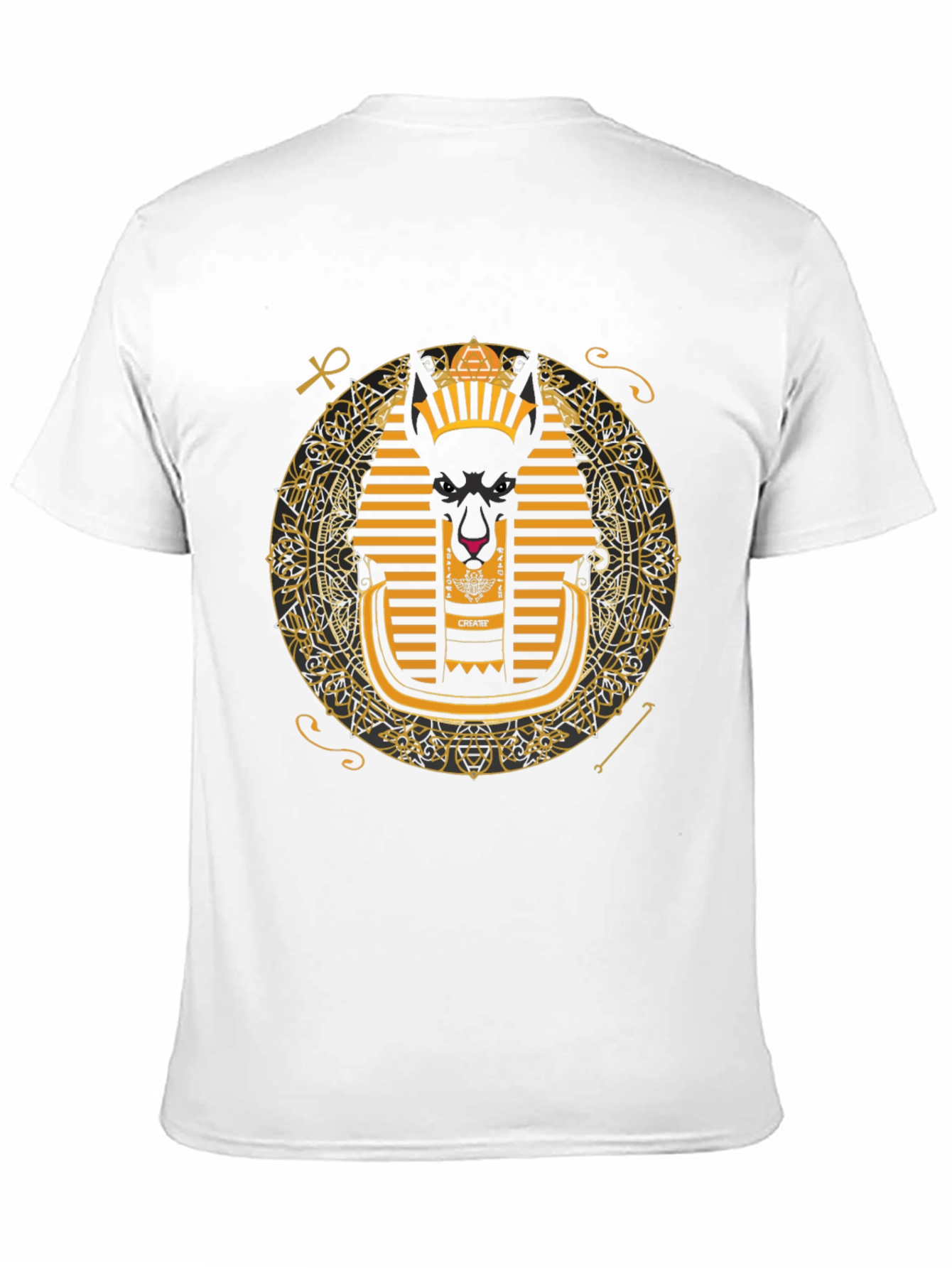 Anubis Graphic Tee - Egyptian Pharaoh Inspired Print