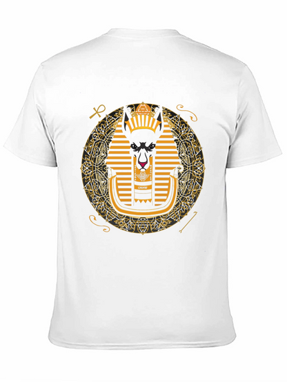 Anubis Graphic Tee - Egyptian Pharaoh Inspired Print