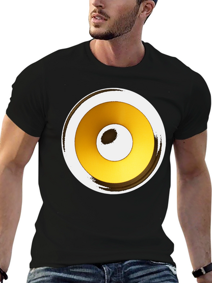 Speaker Graphic Tee - Modern Audio Design