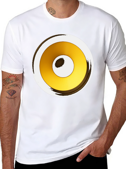 Speaker Graphic Tee - Modern Audio Design