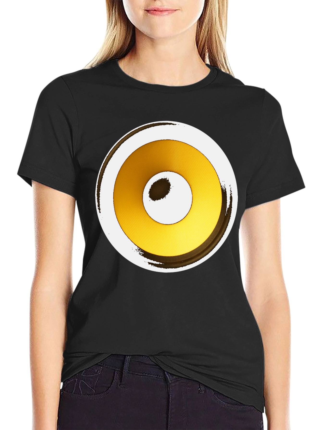 Speaker Graphic Tee - Modern Audio Design