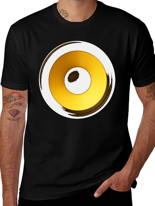 Speaker Graphic Tee - Modern Audio Design