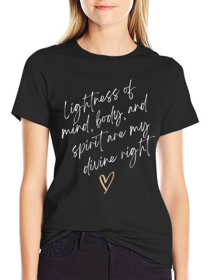 Inspirational Lightness Graphic Tee