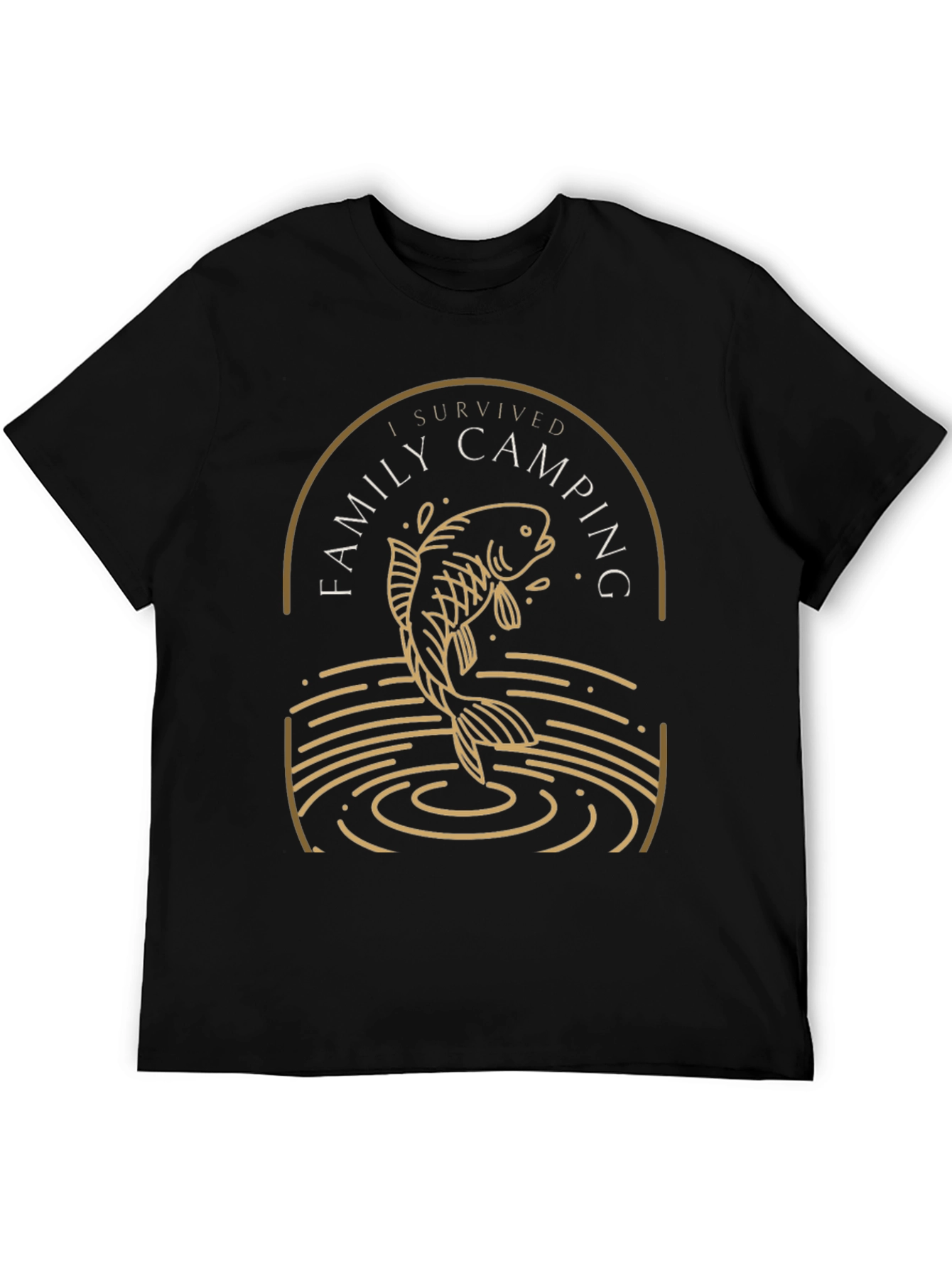 I Survived Family Camping T-Shirt