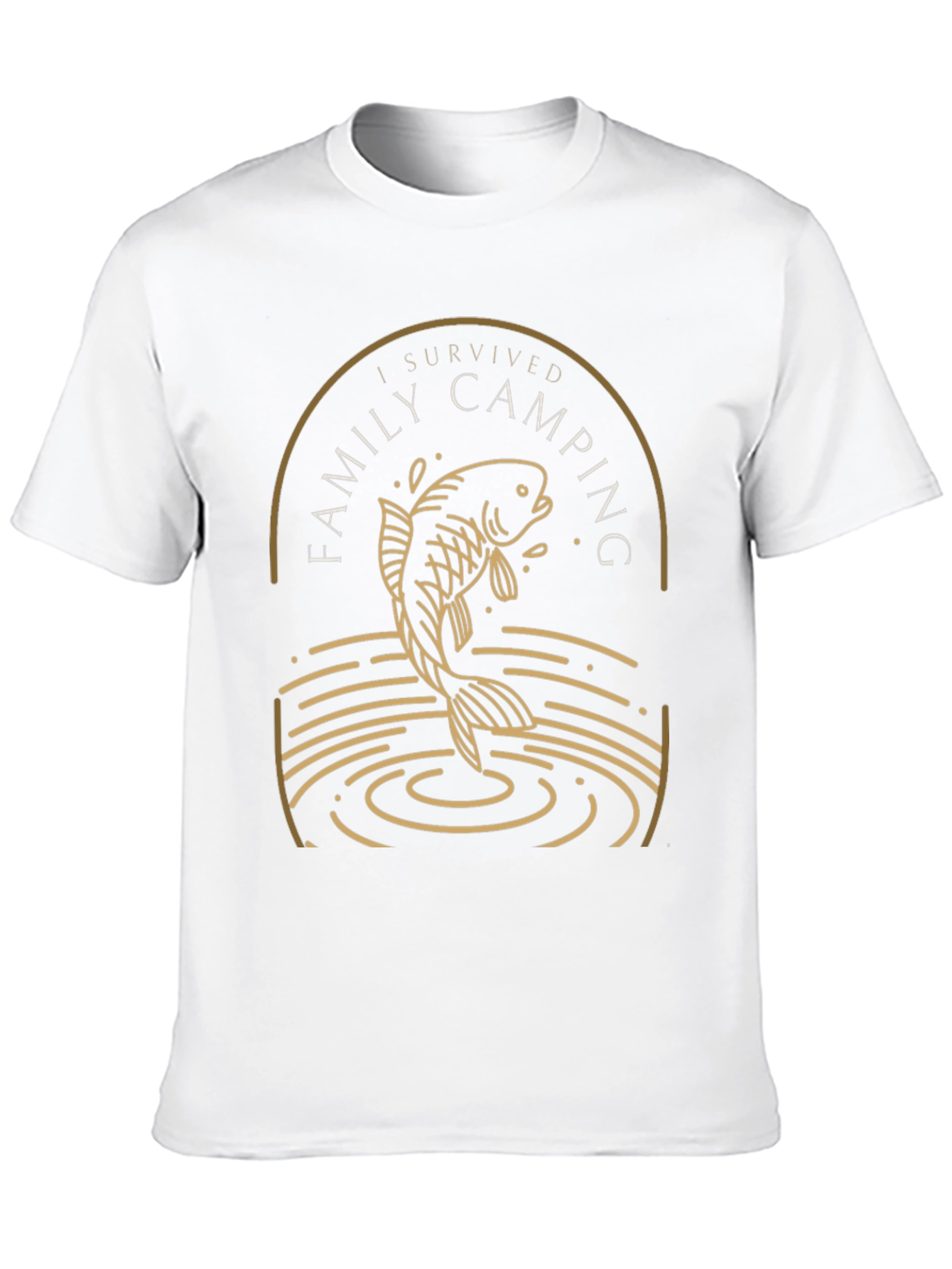 I Survived Family Camping T-Shirt