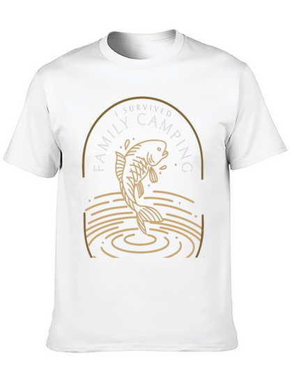 I Survived Family Camping T-Shirt