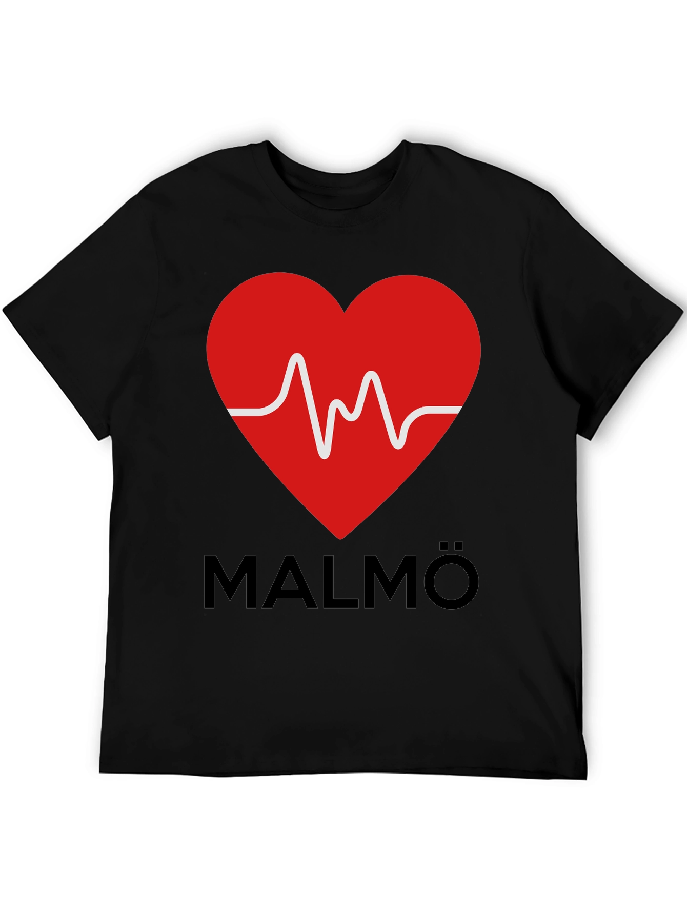 Malmo Heartbeat Graphic Tee
