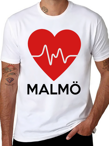 Malmo Heartbeat Graphic Tee