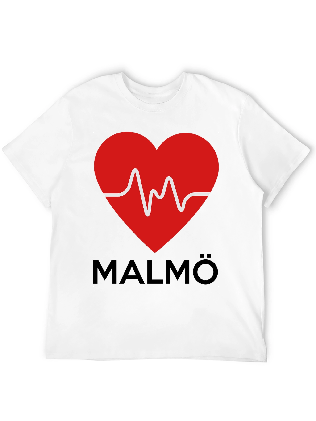 Malmo Heartbeat Graphic Tee