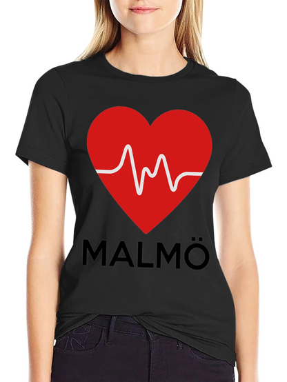 Malmo Heartbeat Graphic Tee