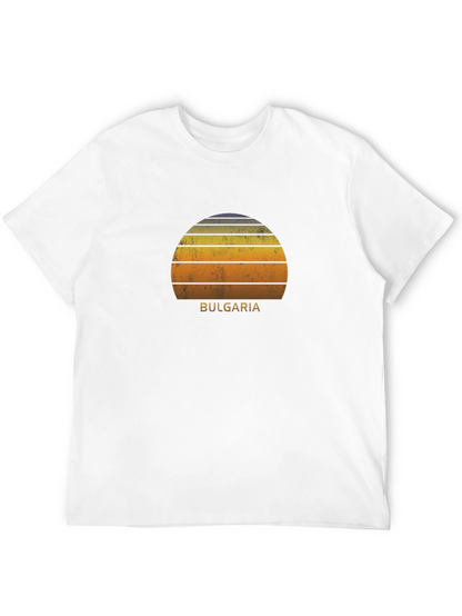 Bulgaria Sunset T-Shirt - Retro Graphic Tee