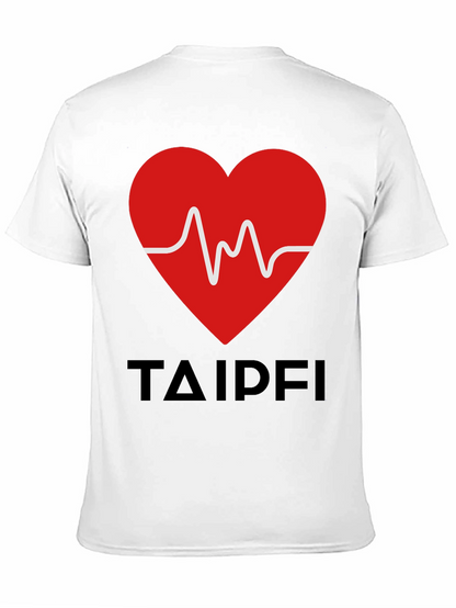 Heartbeat Graphic Tee - TAIPFI Design