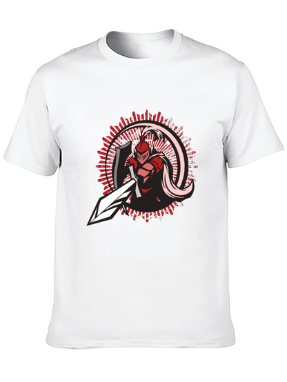 Knight Graphic Black T-Shirt