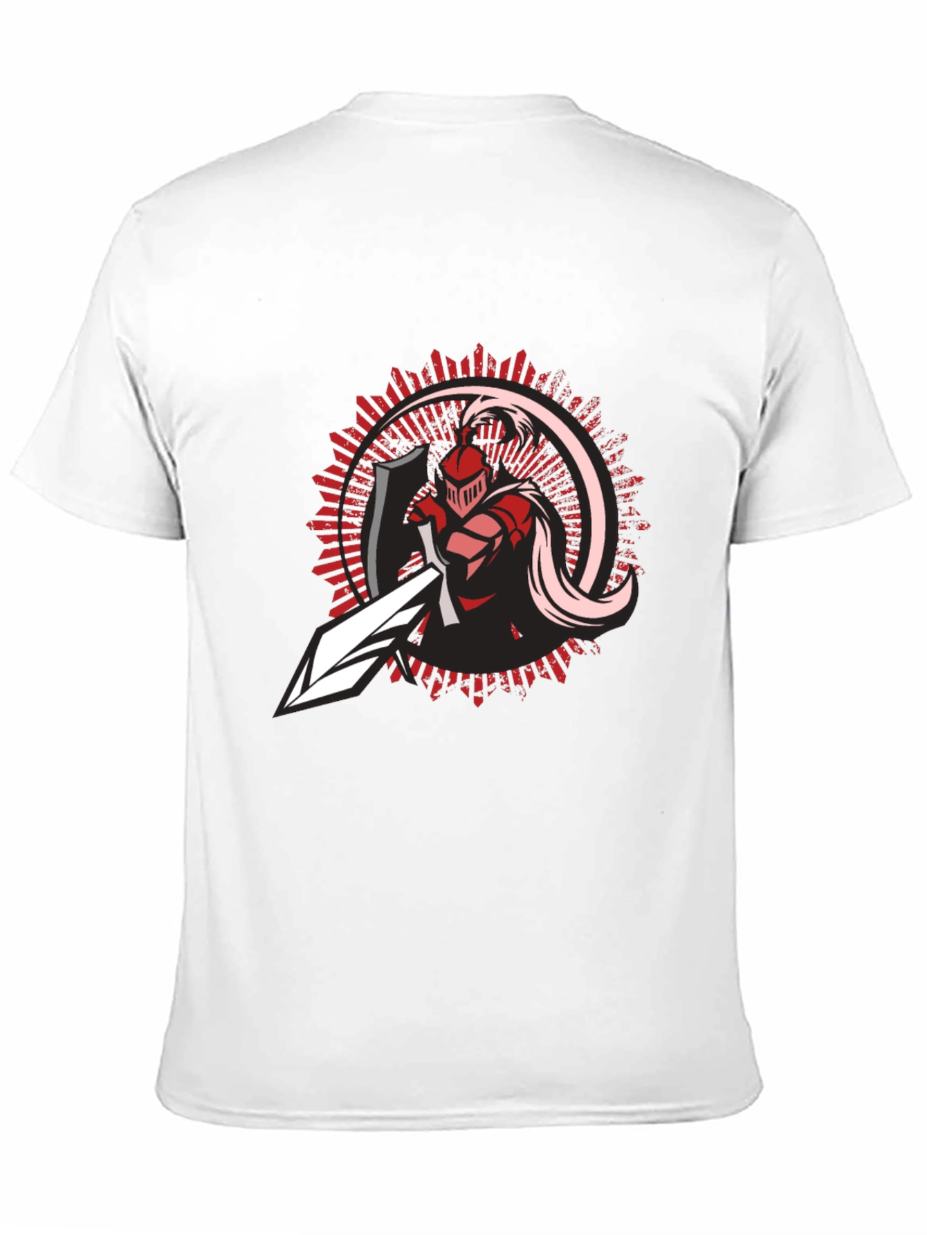 Knight Graphic Black T-Shirt