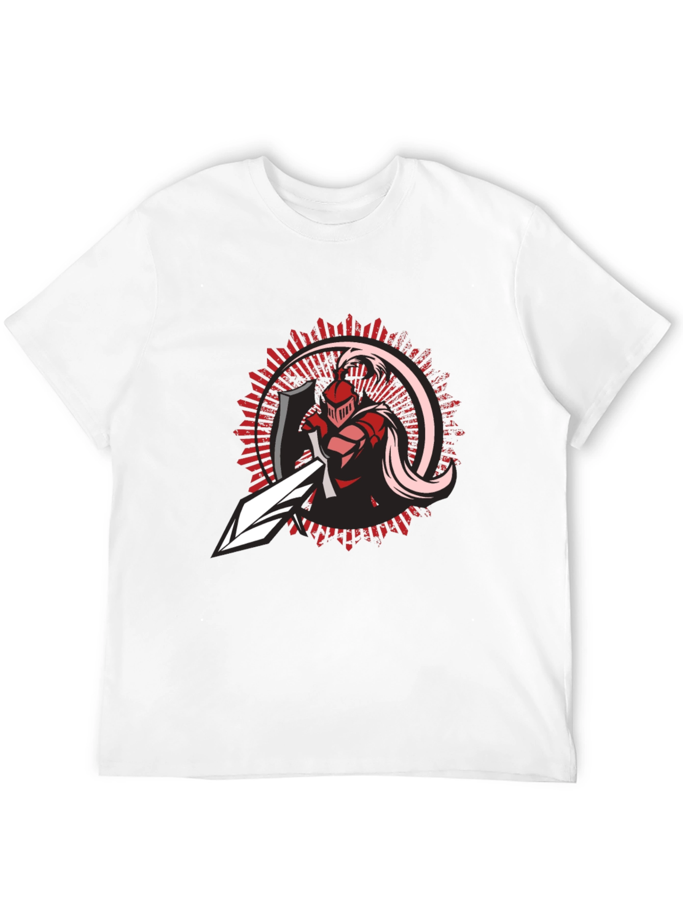 Knight Graphic Black T-Shirt