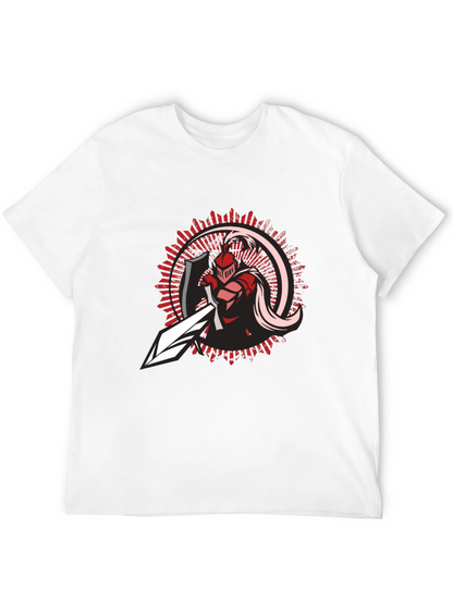 Knight Graphic Black T-Shirt