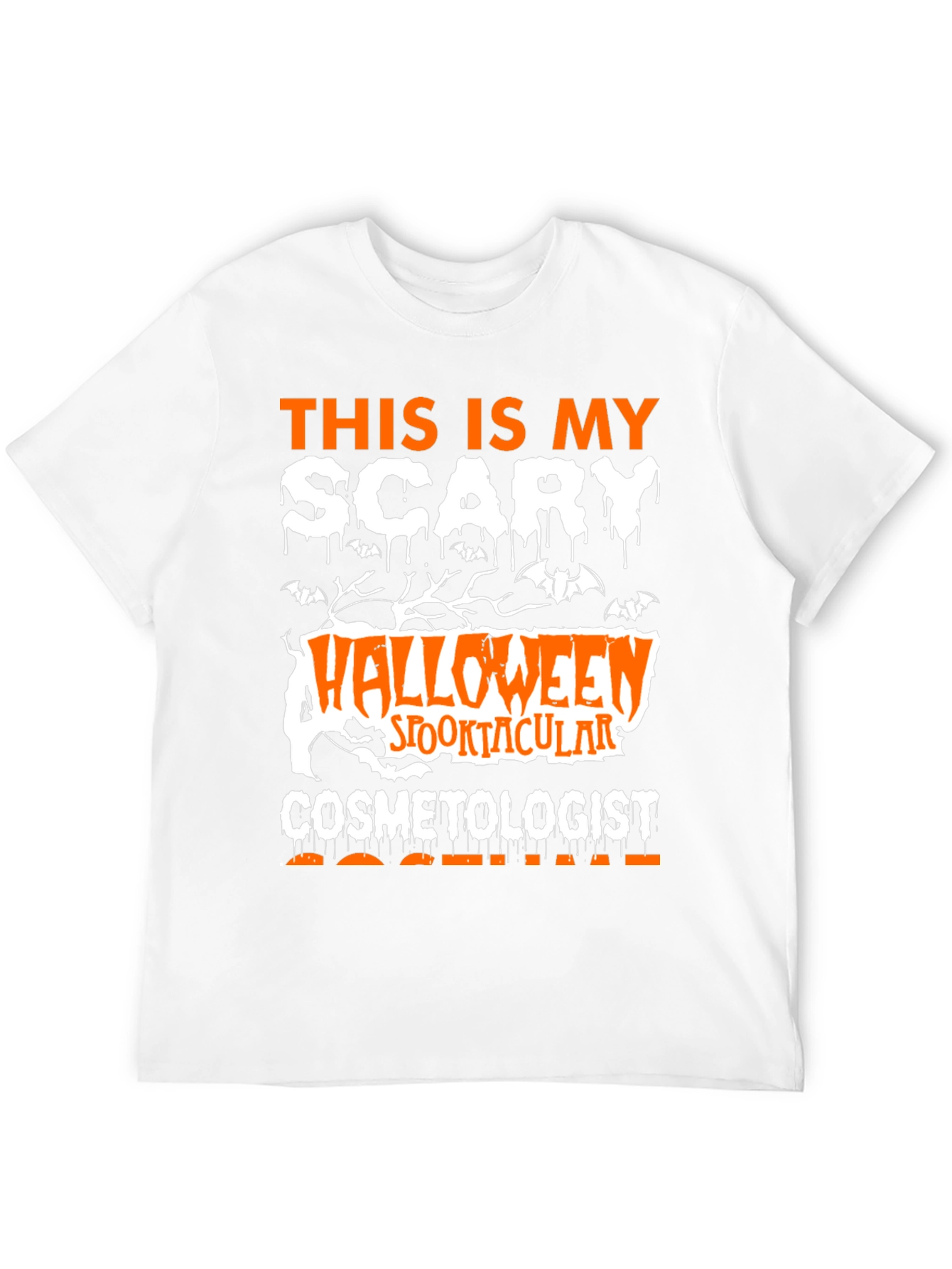 Scary Halloween Cosmetologist T-Shirt