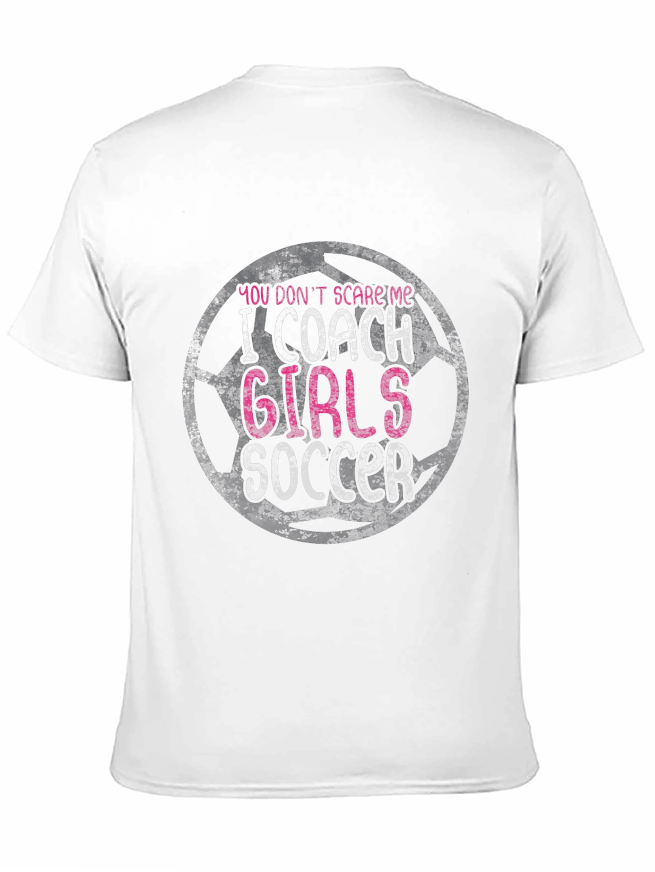 Girls Soccer Coach Graphic T-Shirt