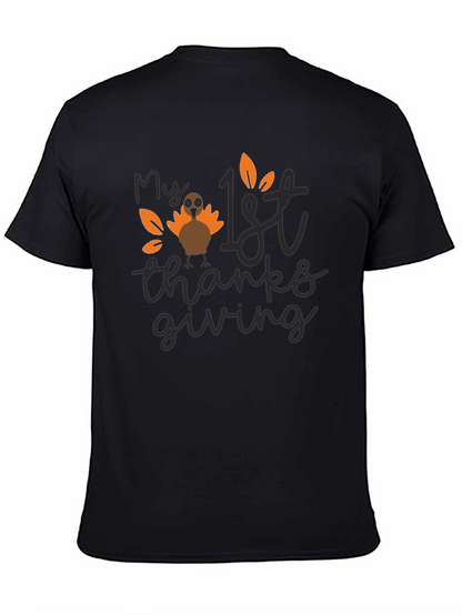 My First Thanksgiving Turkey Graphic T-Shirt