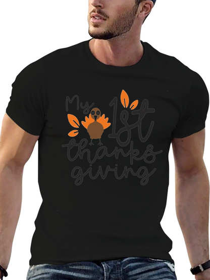 My First Thanksgiving Turkey Graphic T-Shirt