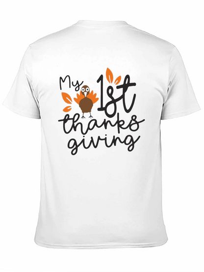 My First Thanksgiving Turkey Graphic T-Shirt