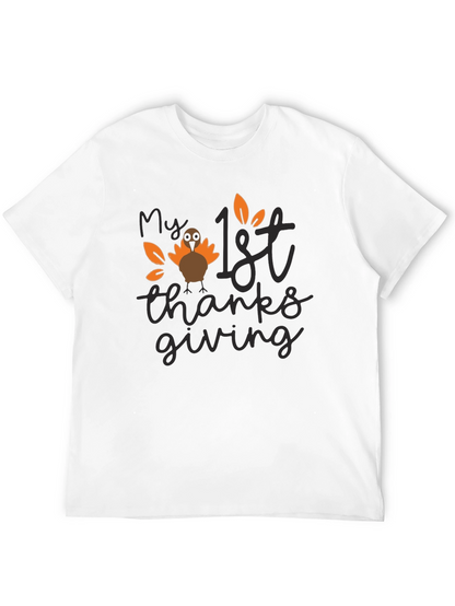 My First Thanksgiving Turkey Graphic T-Shirt