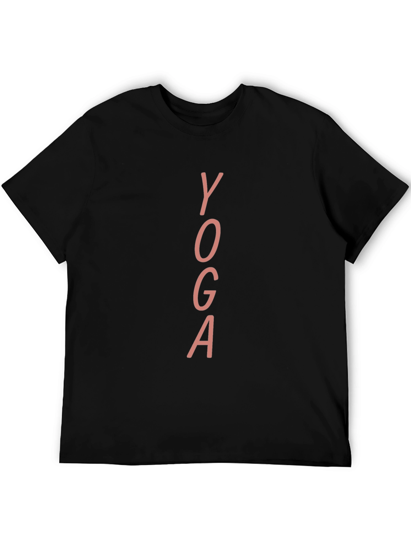 Yoga Graphic Tee - Black Stylish & Comfortable