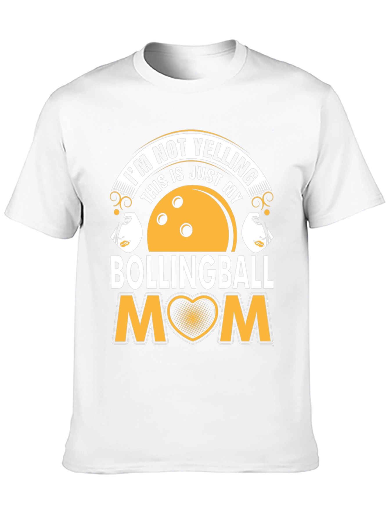 Bowling Ball Mom T-Shirt - Unique Graphic Tee