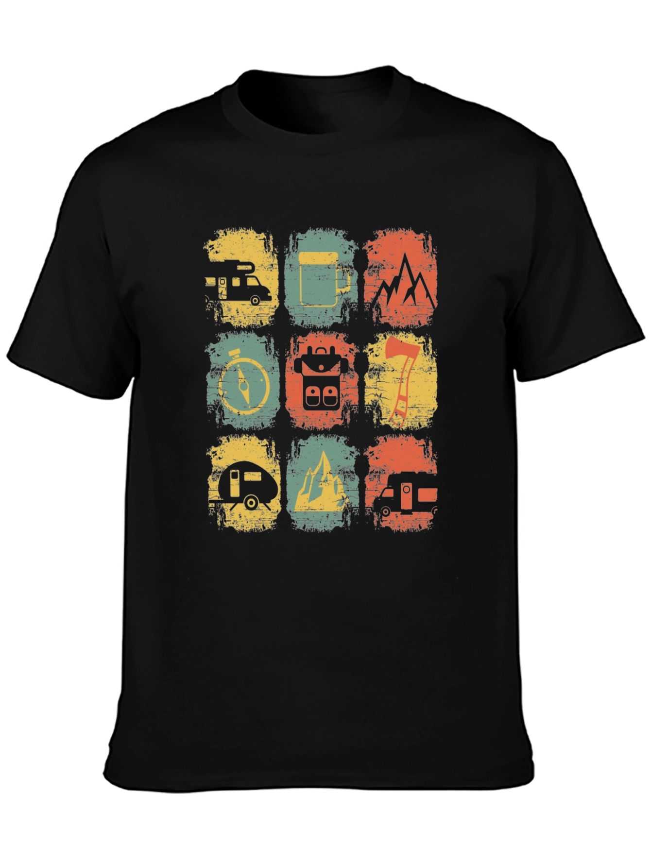 Retro Camping Adventure T-Shirt