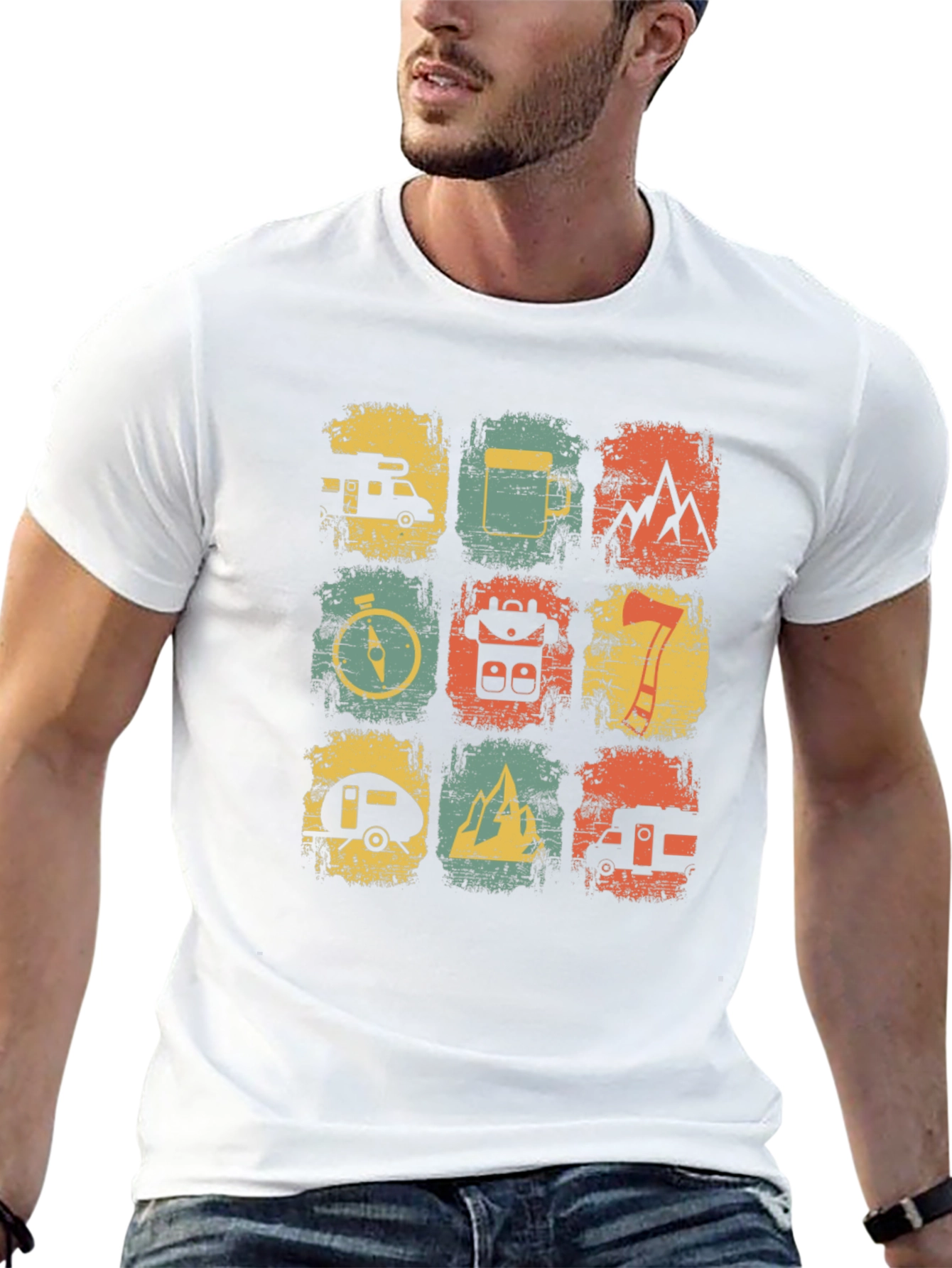 Retro Camping Adventure T-Shirt