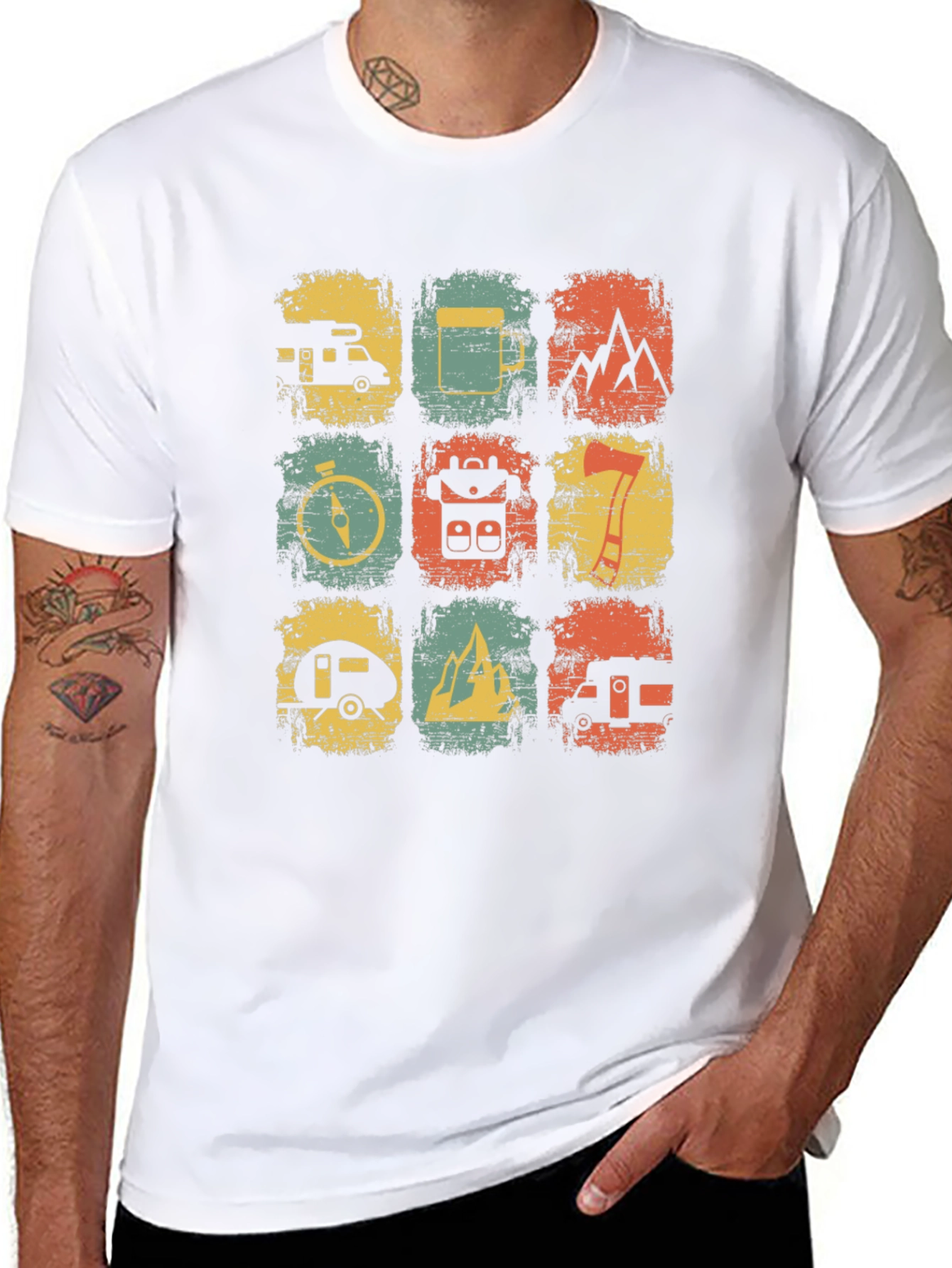 Retro Camping Adventure T-Shirt