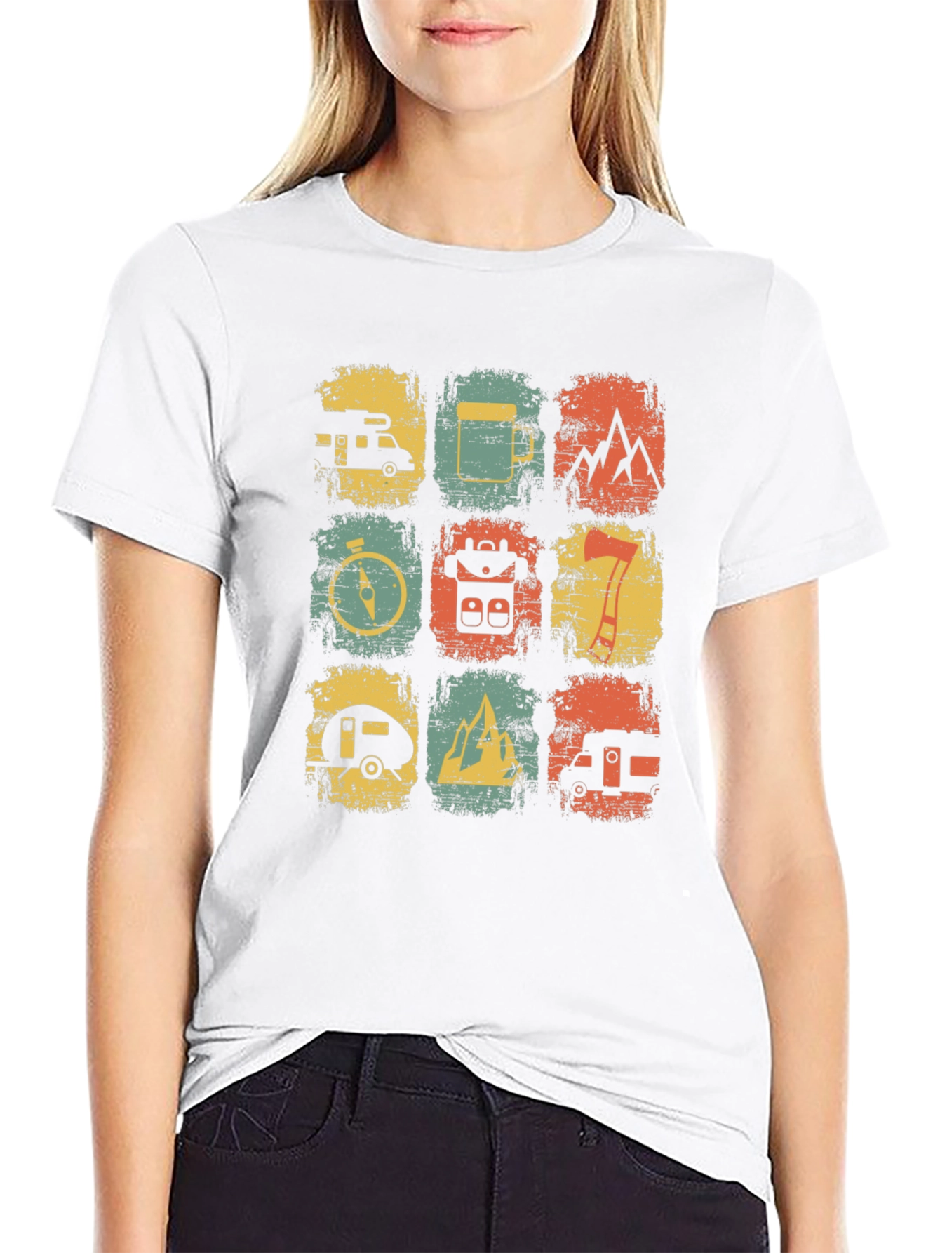 Retro Camping Adventure T-Shirt